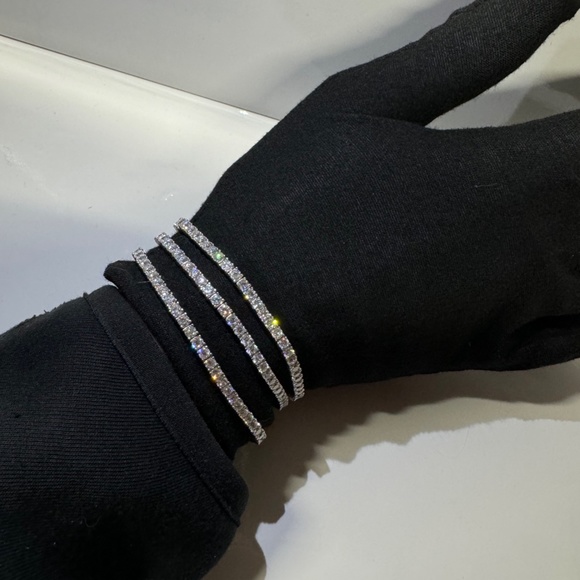 Diamond Bracelet Moissanite - Picture 7 of 9